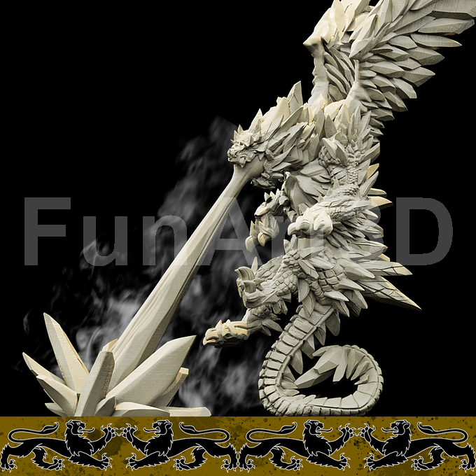 Dragón Ydun (Pose 2)