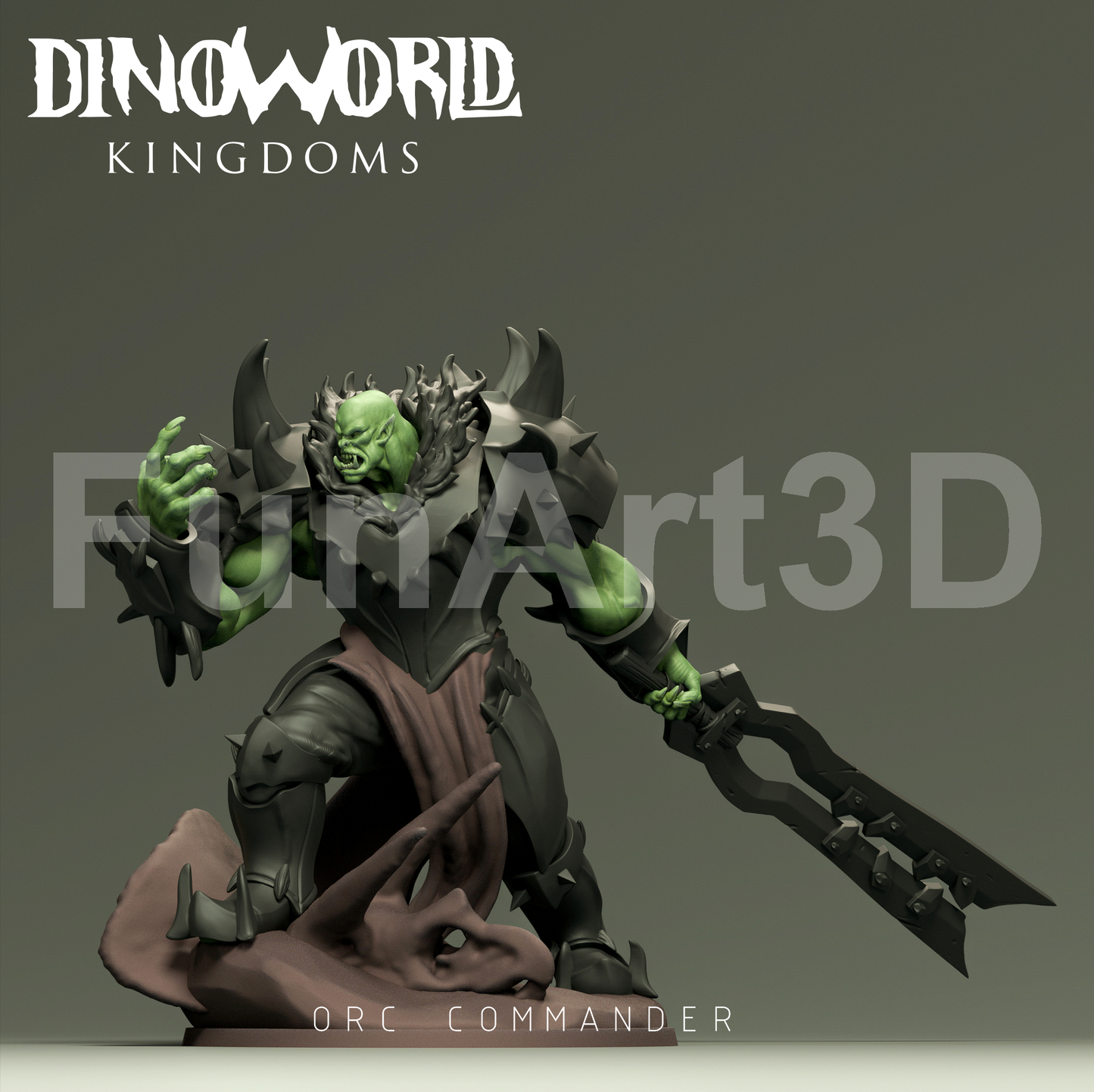 Dinoworld - Orc Commander Rex