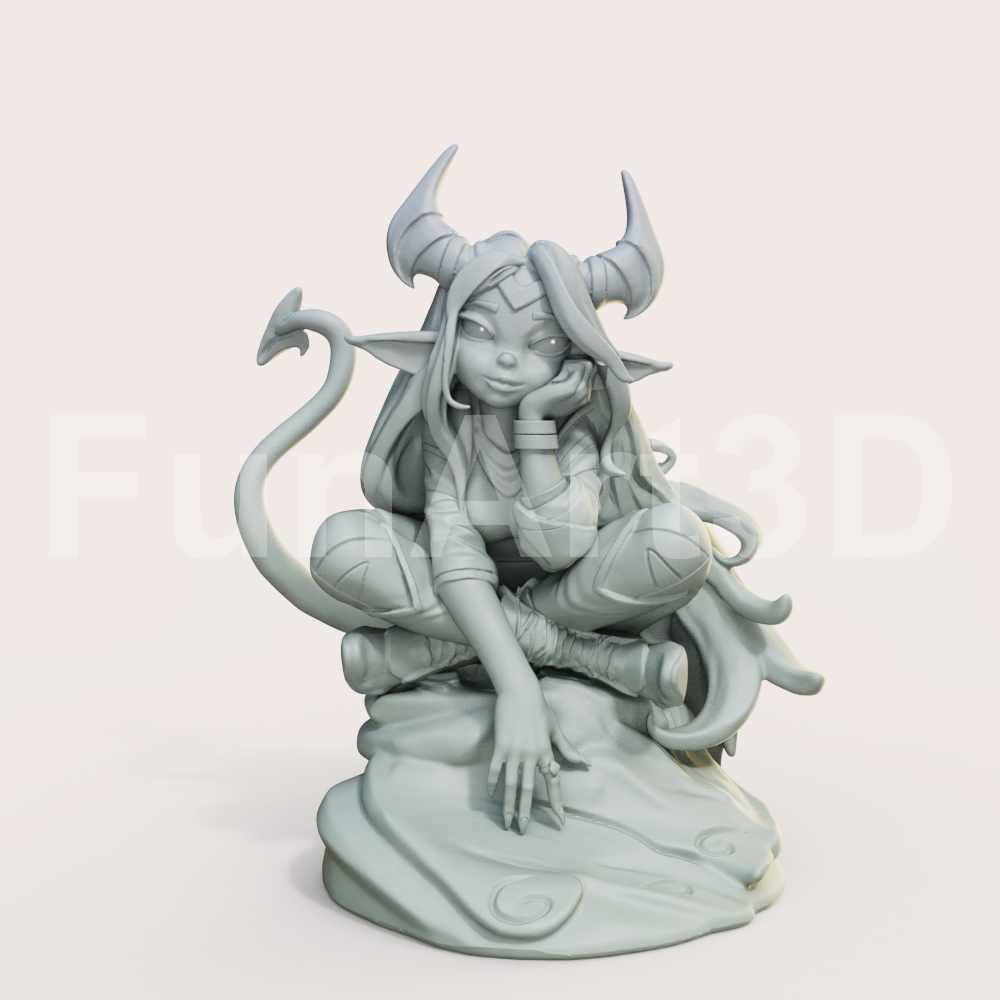 Marvelous Maidens - Tiefling