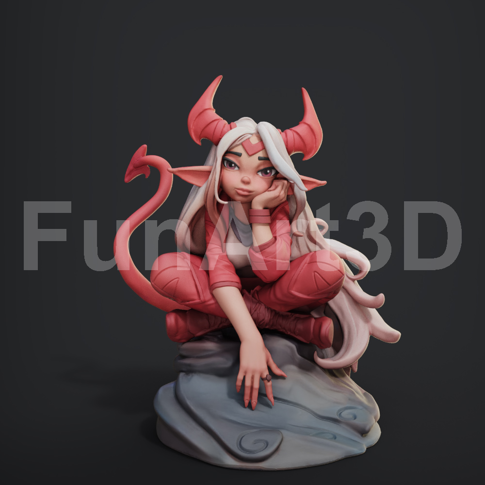 Marvelous Maidens - Tiefling