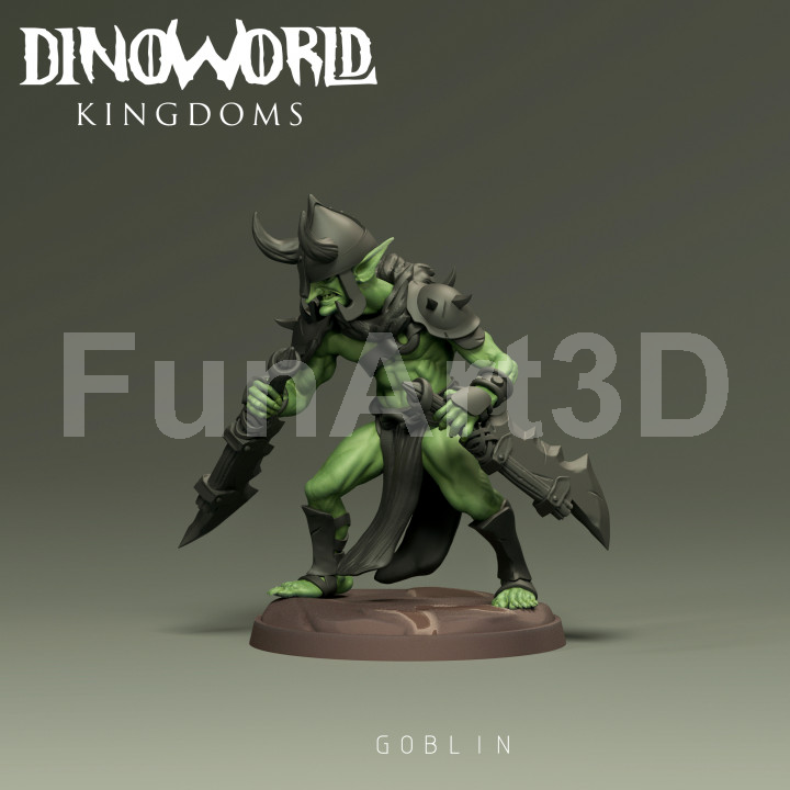 Dinoworld - Goblin Warrior Assassin